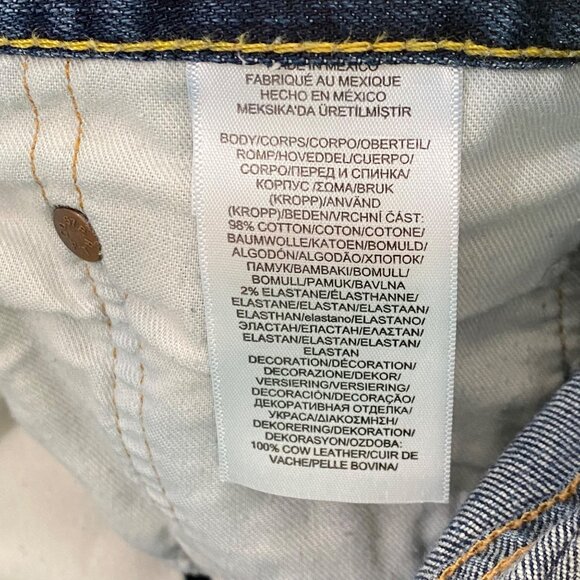 Polo Ralph Lauren Varick Slim Straight Mens Jeans 36 x 30 Blue - Picture 7 of 8